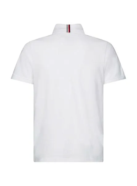 polo tommy hilfiger insert blanco para hombre