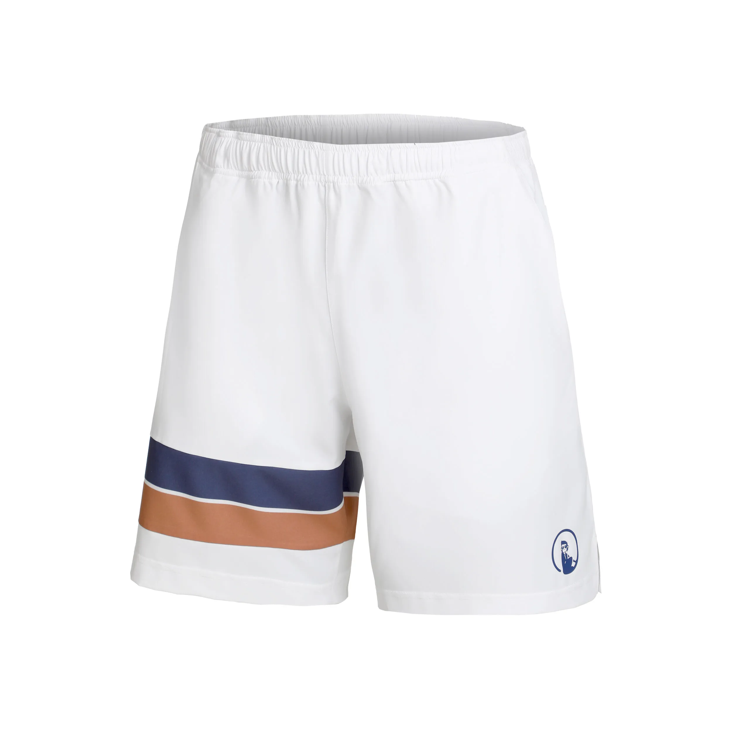 Retro Stripe Block Smash Shorts Hombres