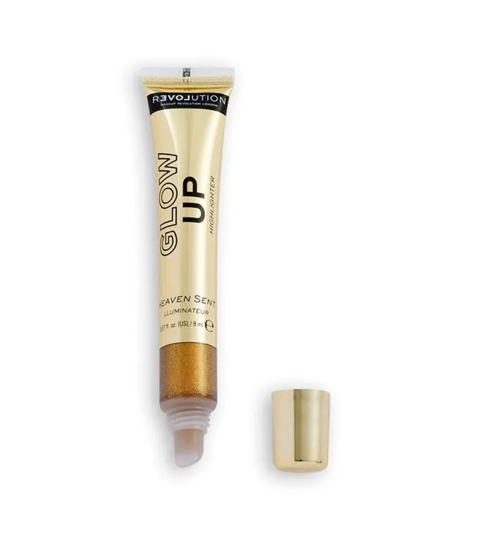 REVOLUTION RELOVE  ILUMINADOR LíQUIDO GLOW UP  HEAVEN SENT