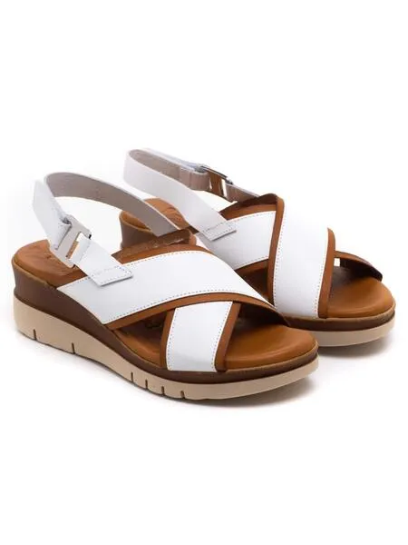 Sandalia Jordana 4199 Blanca para Mujer