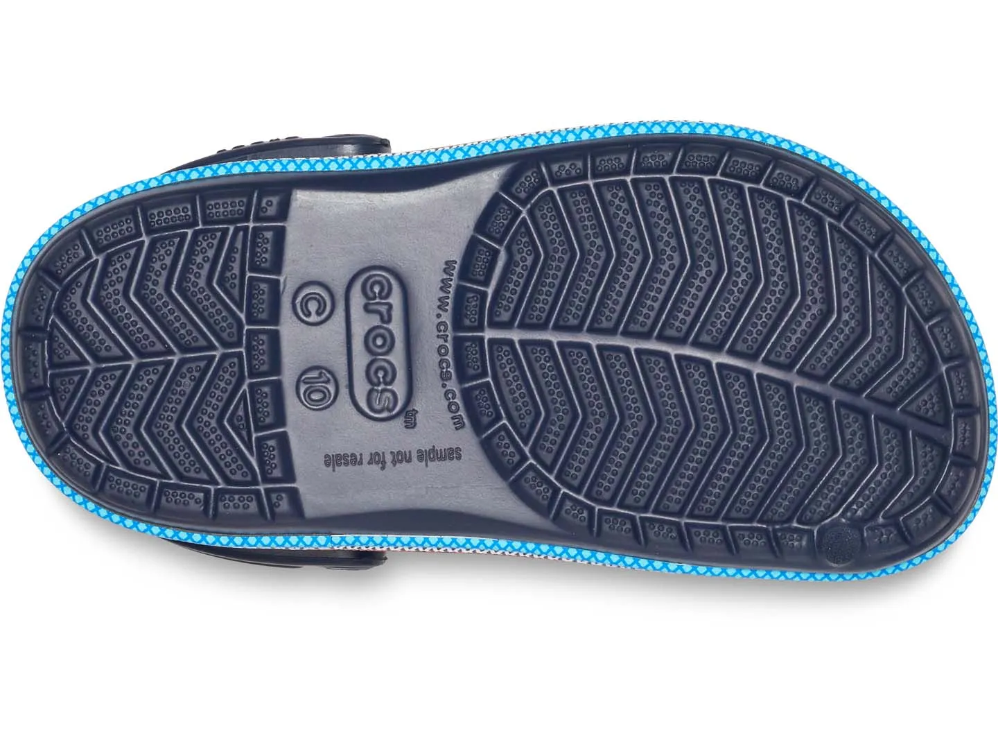 Sandalias Crocs Crocband Sport Azul Para Niño