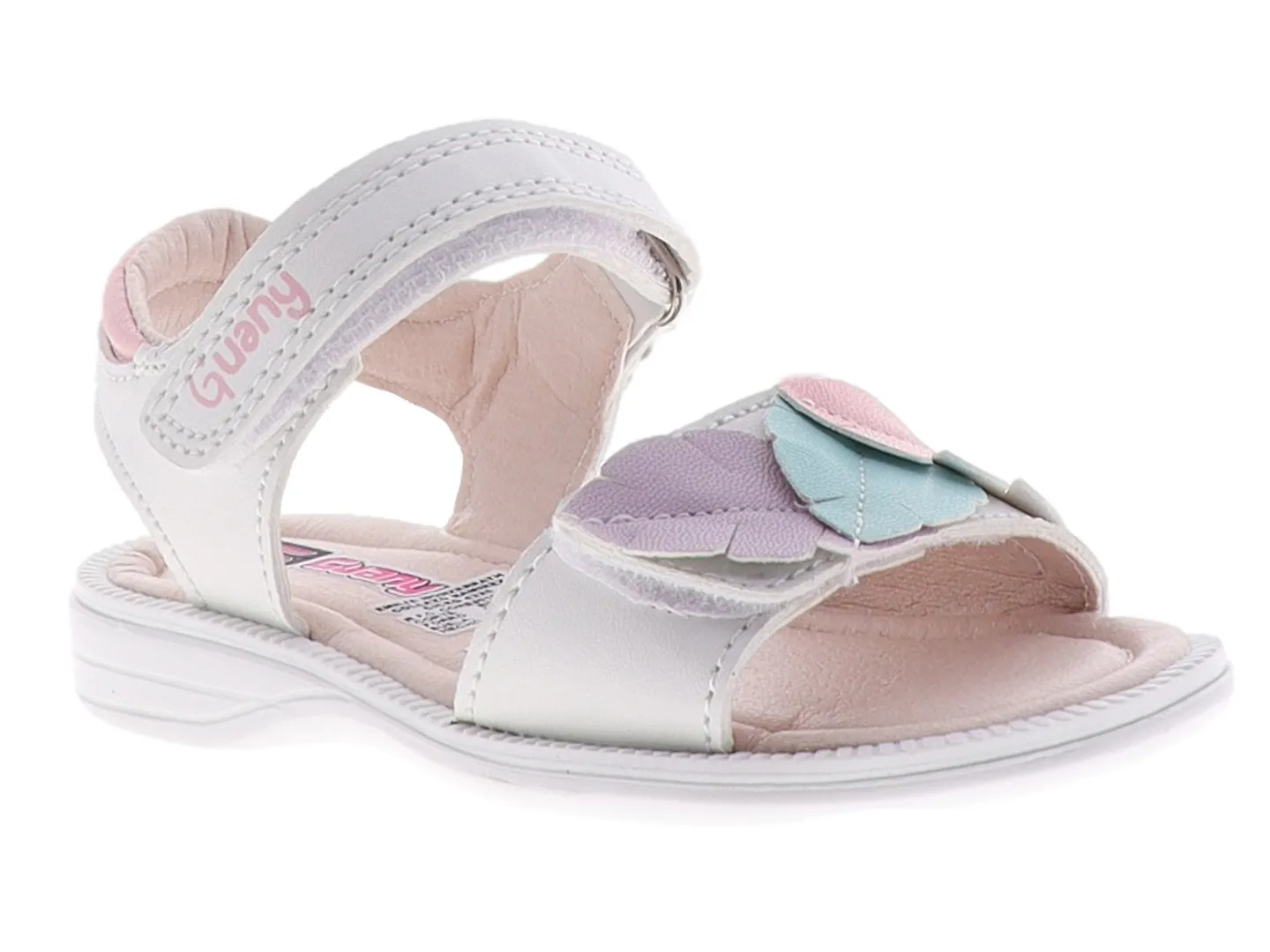 SANDALIAS GUANY 11823 BLANCO PARA NIñA