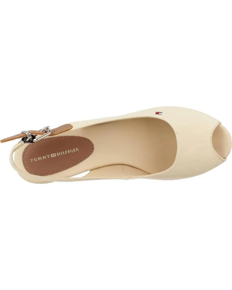 Sandalias TOMMY HILFIGER  de Mujer SANDALIAS MUJER MODELO ICONIC ELBA SLING BACK W COLOR BEIS A  ACR