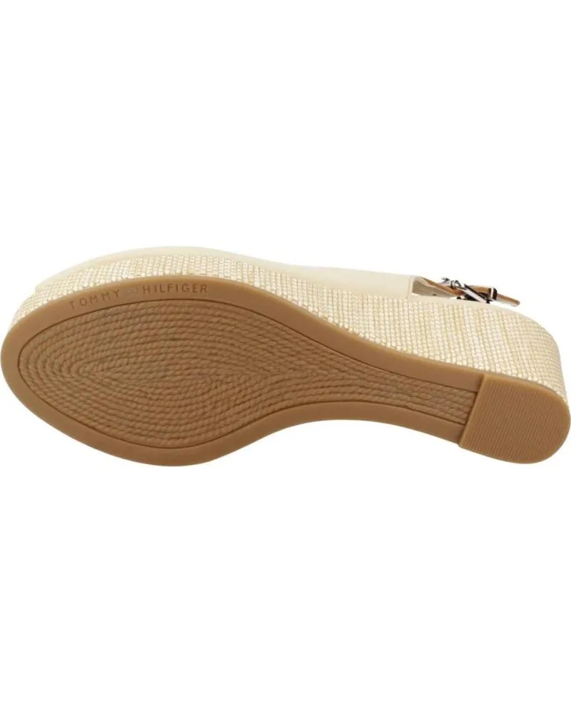 Sandalias TOMMY HILFIGER  de Mujer SANDALIAS MUJER MODELO ICONIC ELBA SLING BACK W COLOR BEIS A  ACR