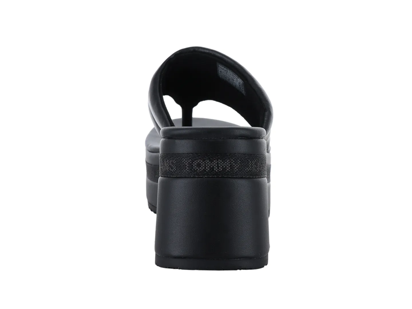 Sandalias Tommy Hilfiger En0207 Negro Para Mujer