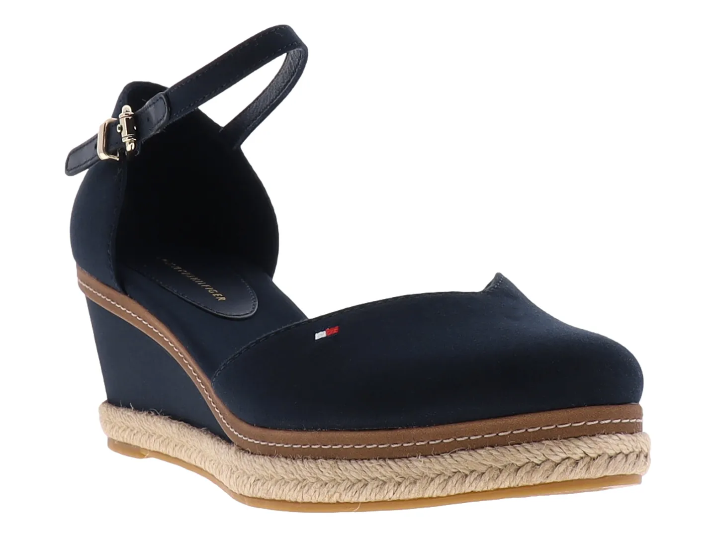 Sandalias Tommy Hilfiger En04787 Marino Para Mujer
