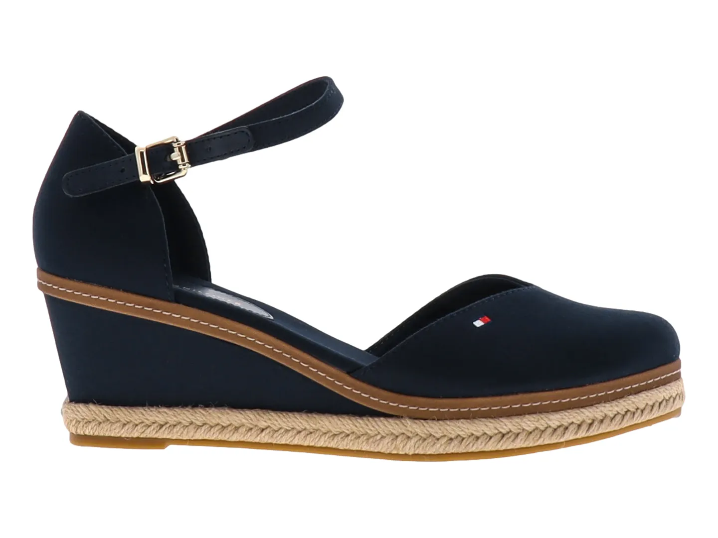 Sandalias Tommy Hilfiger En04787 Marino Para Mujer