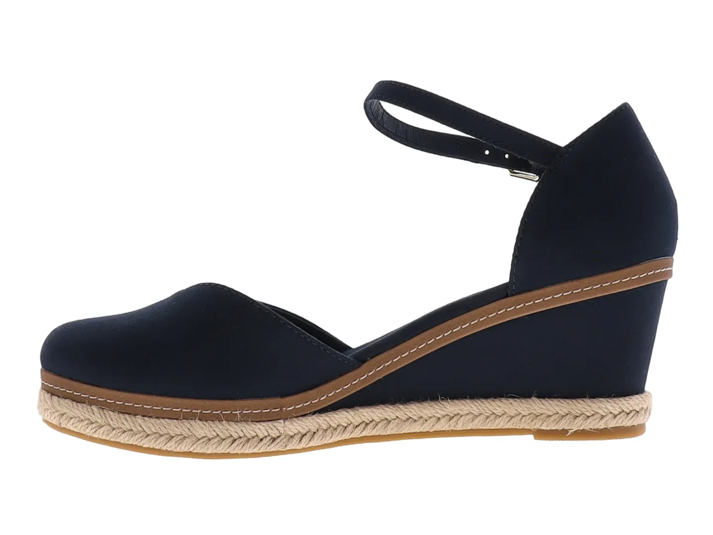 Sandalias Tommy Hilfiger En04787 Marino Para Mujer