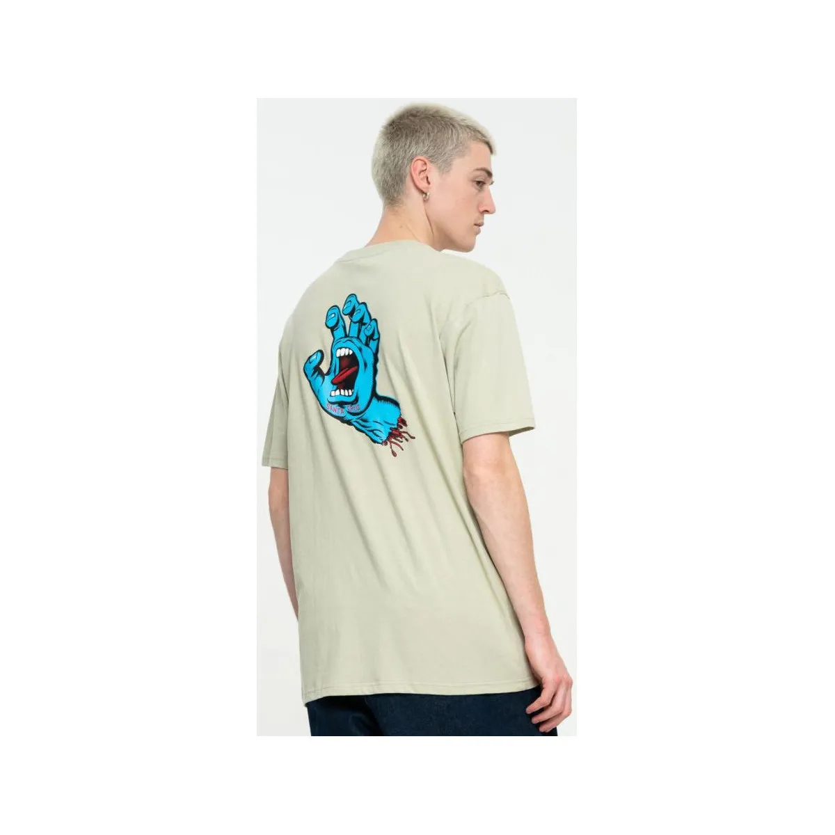 SCREAMING HAND CHEST TSHIRT