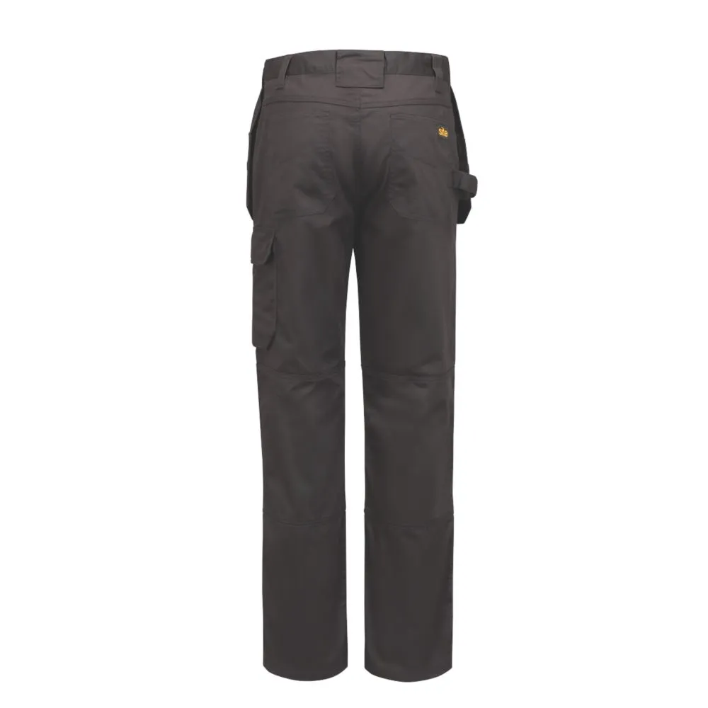 Site Sember, pantalón con bolsillos de pistolera, negro (cintura 32