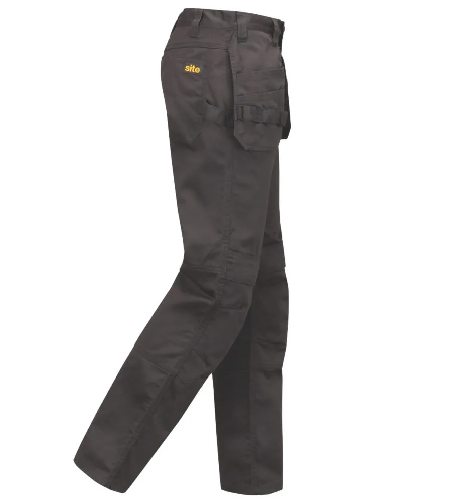 Site Sember, pantalón con bolsillos de pistolera, negro (cintura 32