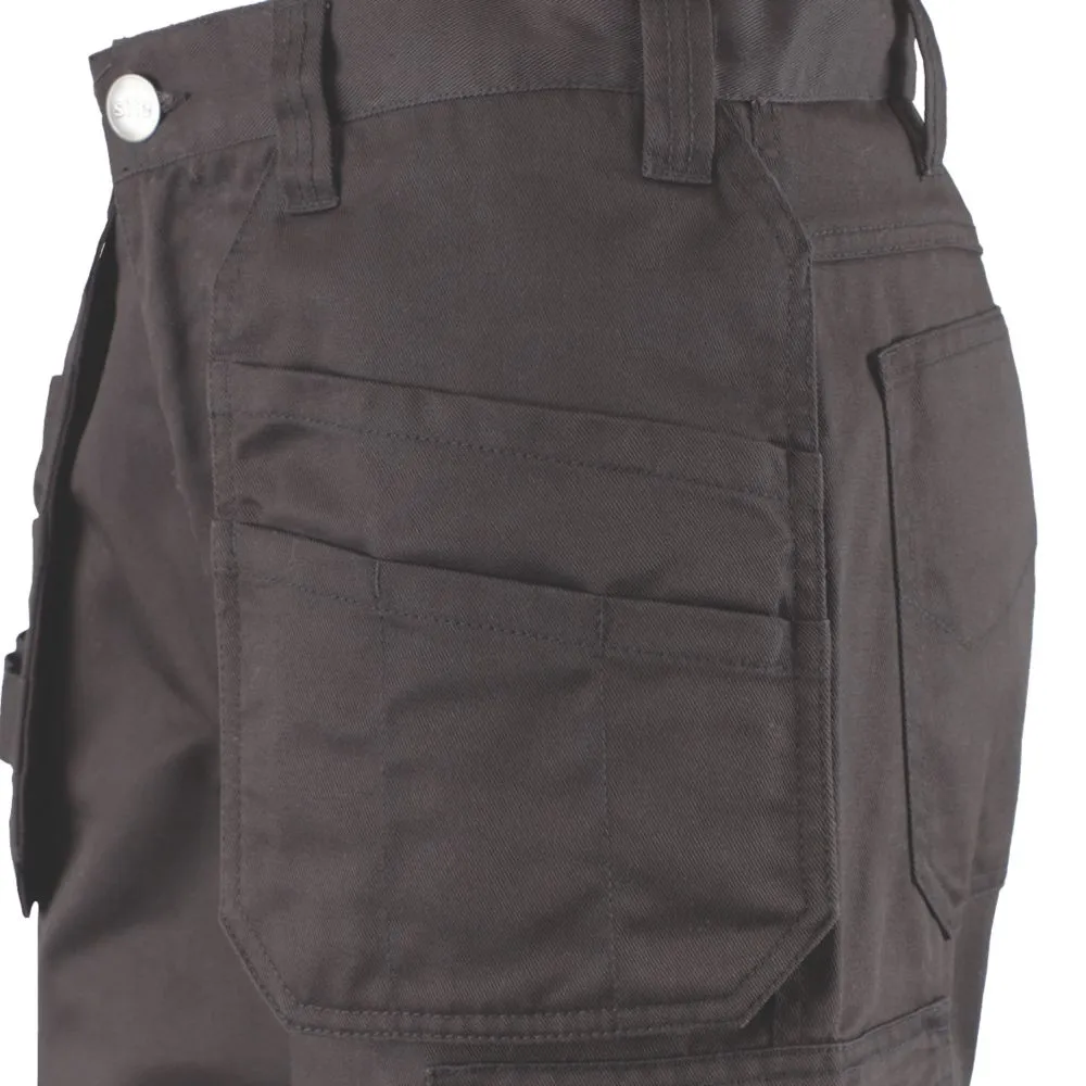 Site Sember, pantalón con bolsillos de pistolera, negro (cintura 32