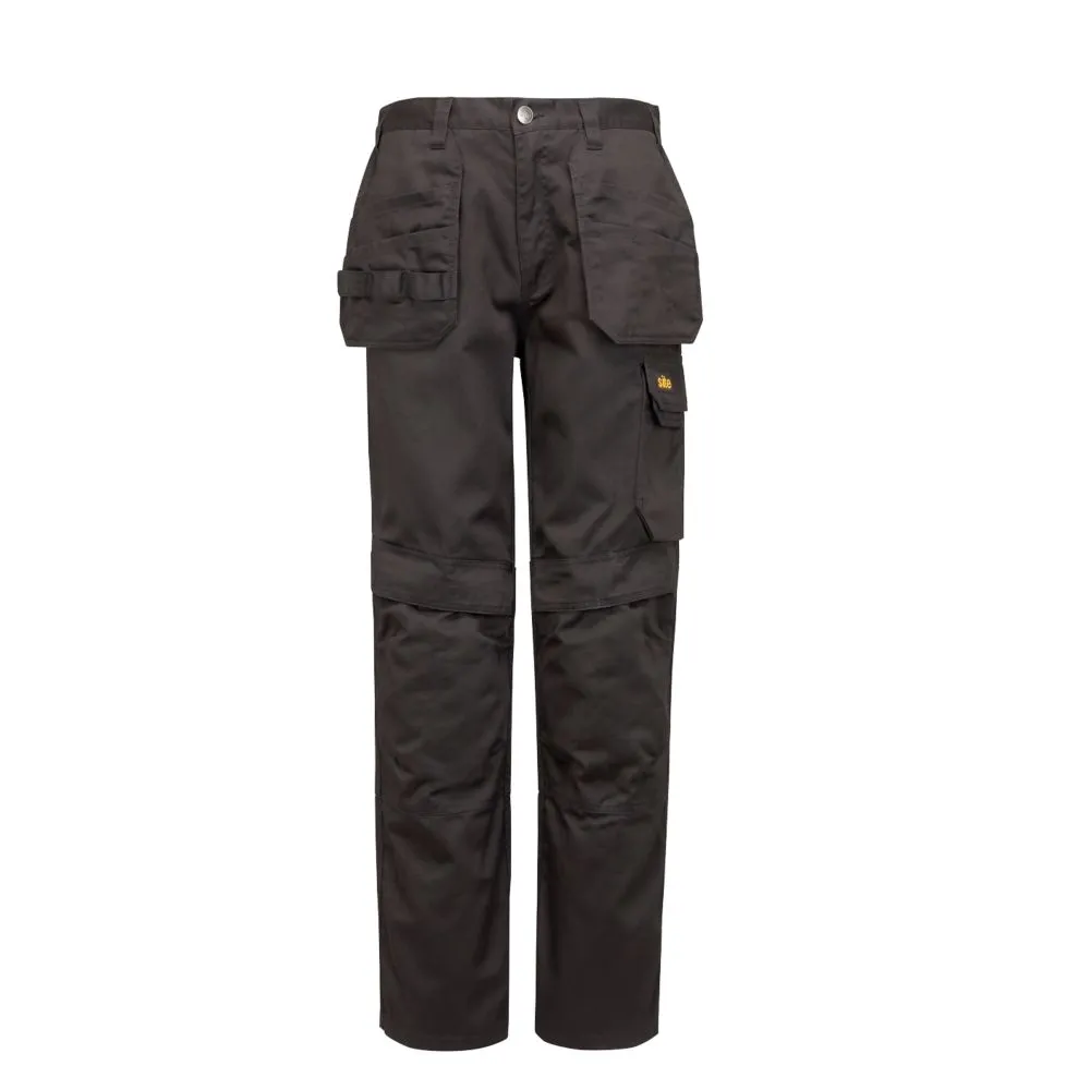 Site Sember, pantalón con bolsillos de pistolera, negro (cintura 34