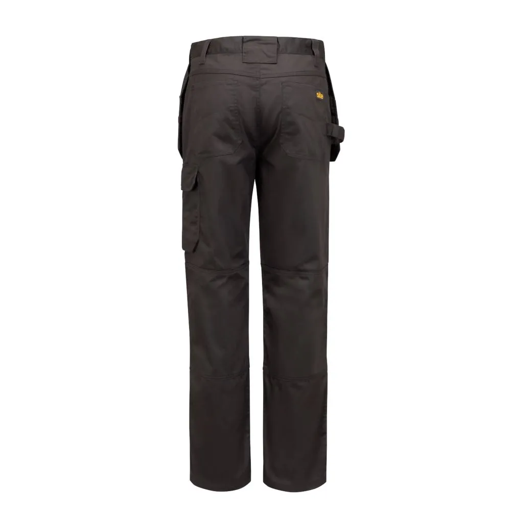 Site Sember, pantalón con bolsillos de pistolera, negro (cintura 34