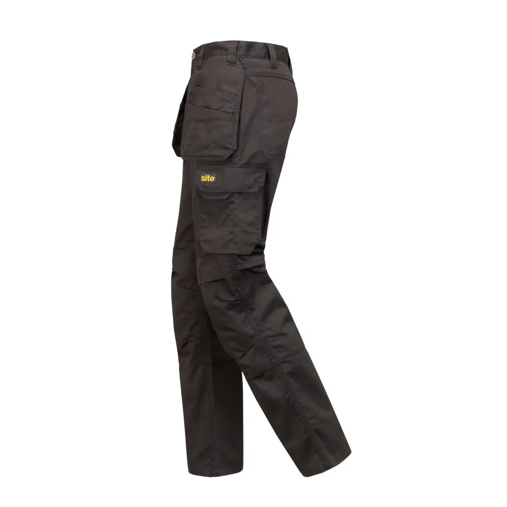Site Sember, pantalón con bolsillos de pistolera, negro (cintura 34