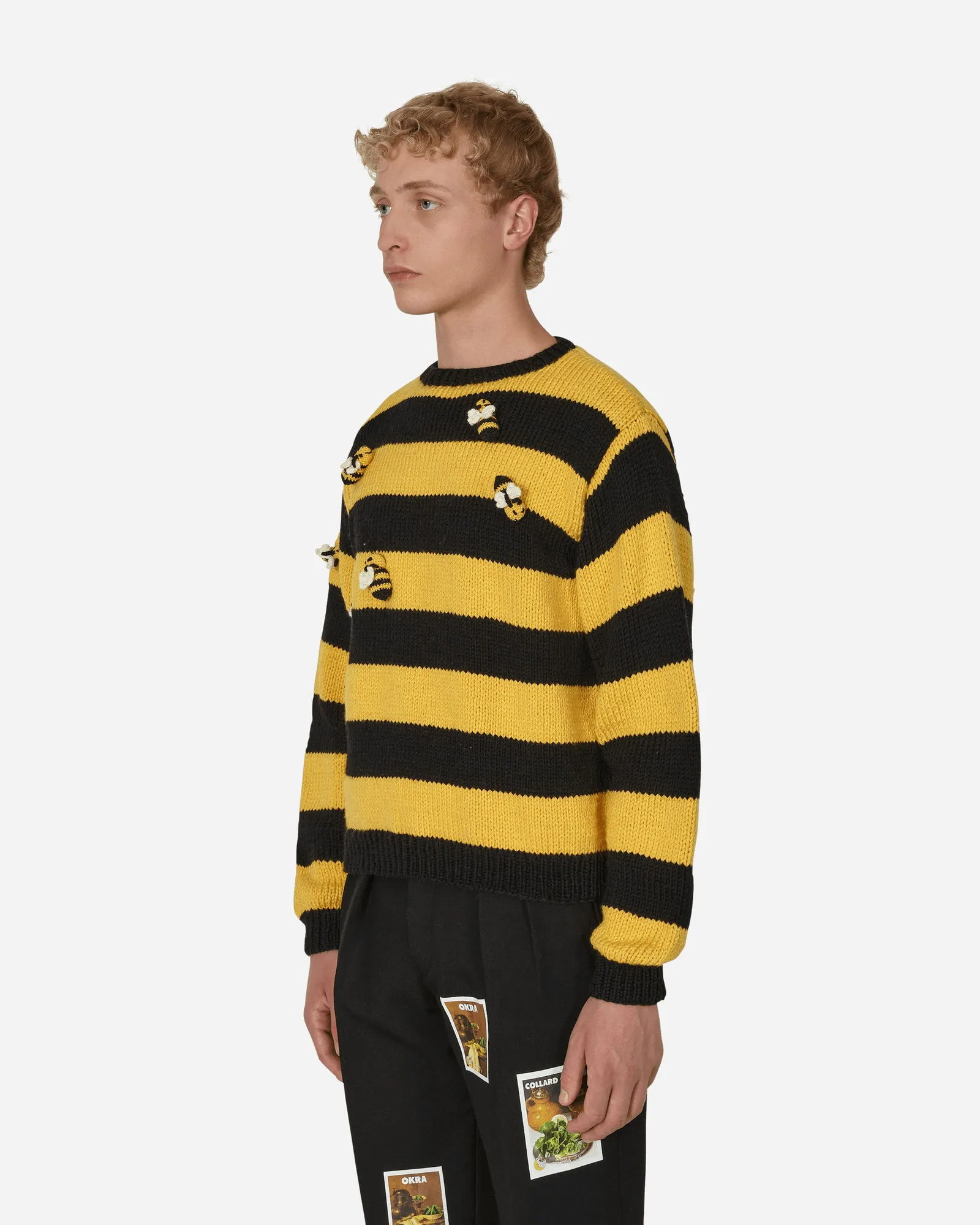 Sky High Farm Hand Knit Bee Knit Sweater