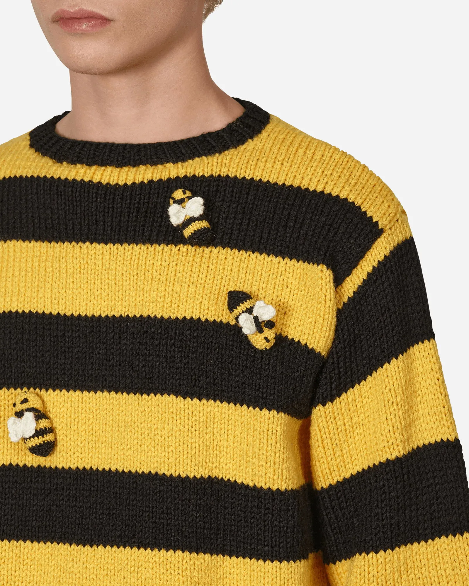 Sky High Farm Hand Knit Bee Knit Sweater