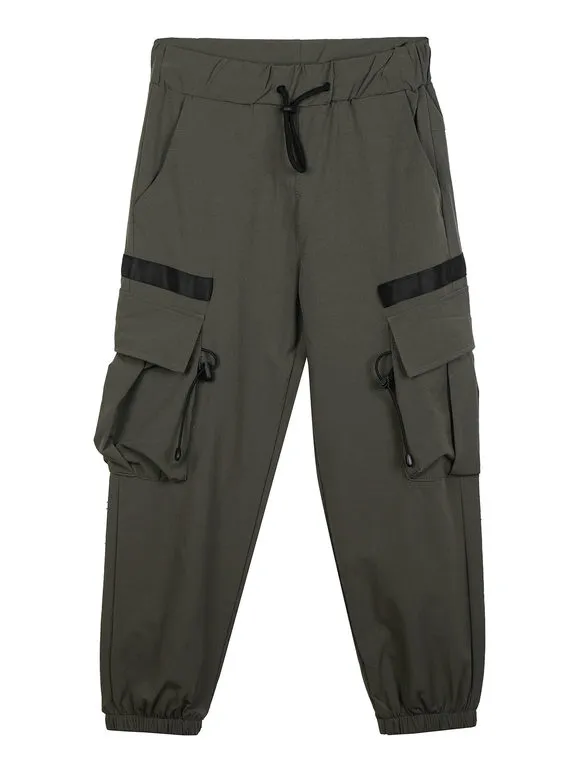 Small Gang Pantalón impermeable para niño con grandes bolsillos y puños.