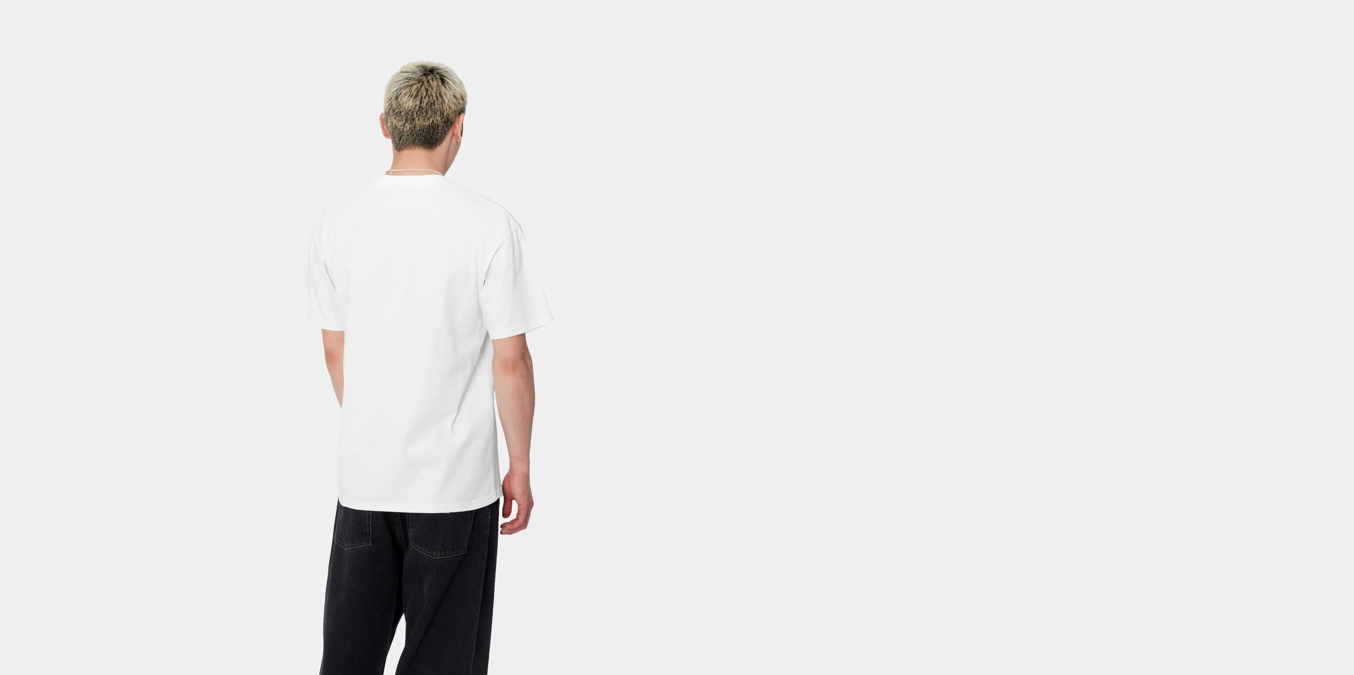 S/S DUSTER SCRIPT TSHIRT