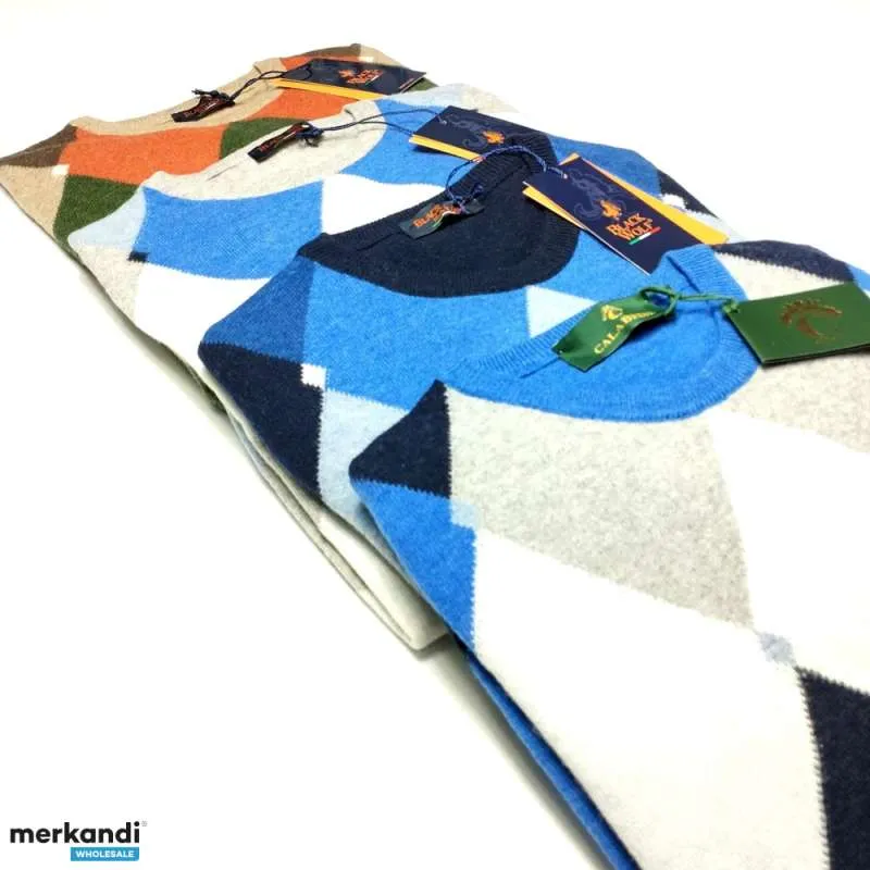STOCK DE PRENDAS DE PUNTO PARA HOMBRE MADE IN ITALY  MANTRA STOCK