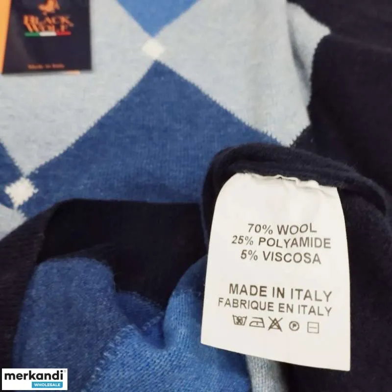 STOCK DE PRENDAS DE PUNTO PARA HOMBRE MADE IN ITALY  MANTRA STOCK