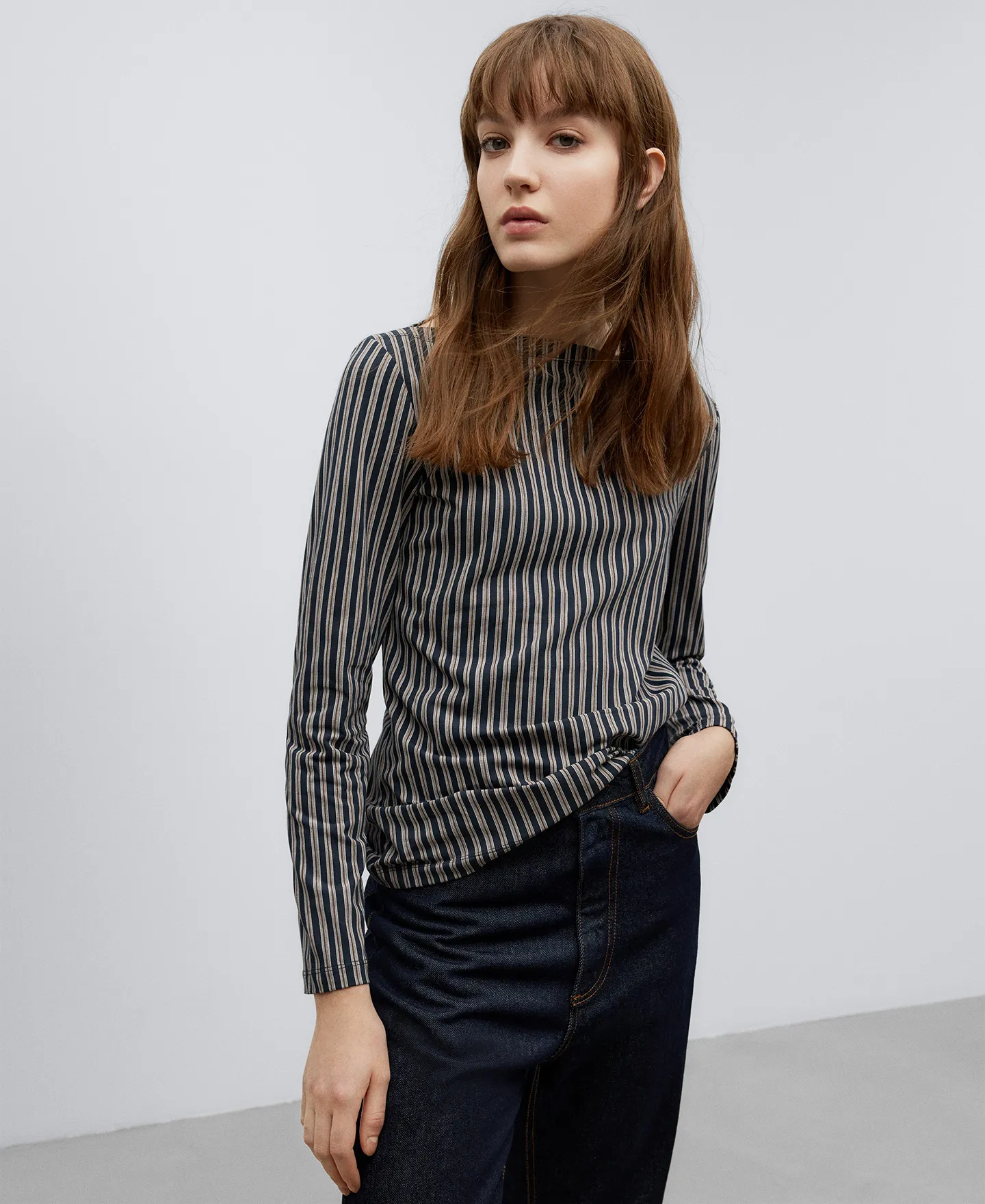 STRIPED TSHIRT WOMAN