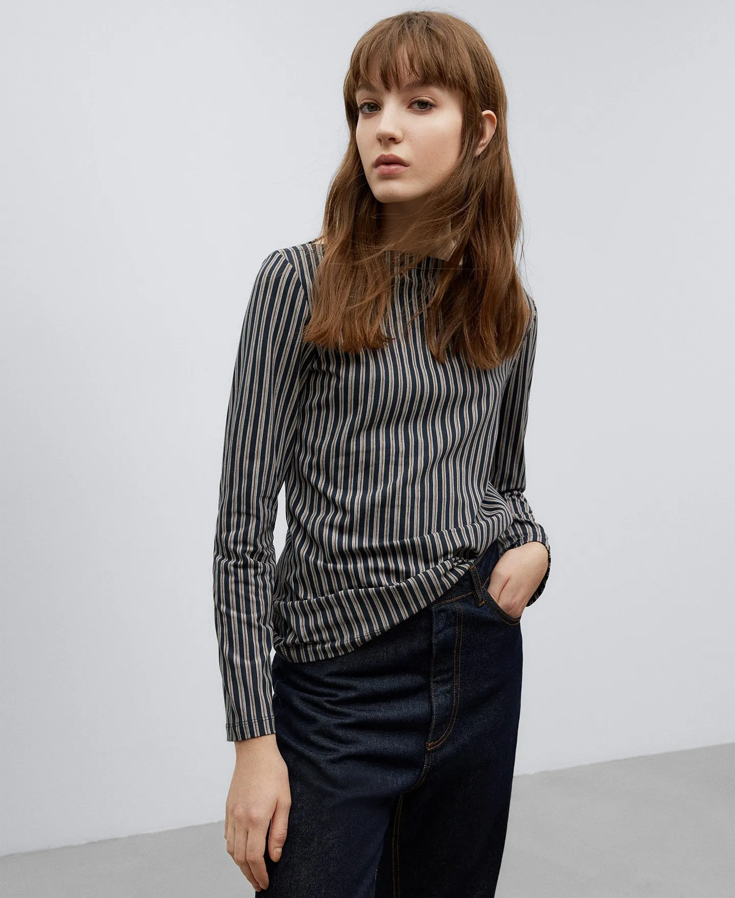 STRIPED TSHIRT WOMAN