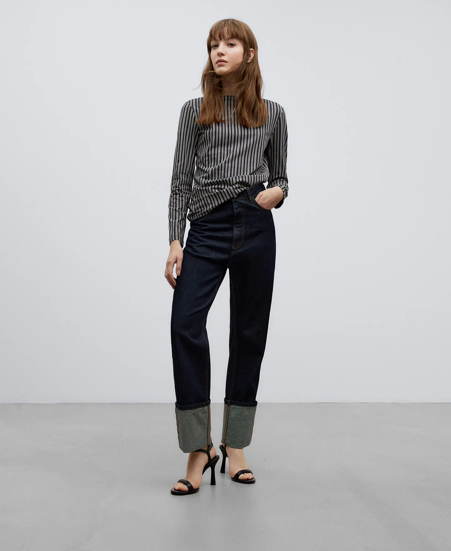 STRIPED TSHIRT WOMAN