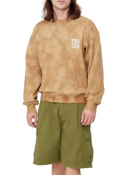 Sudadera Carhartt Chromo Camel para Hombre