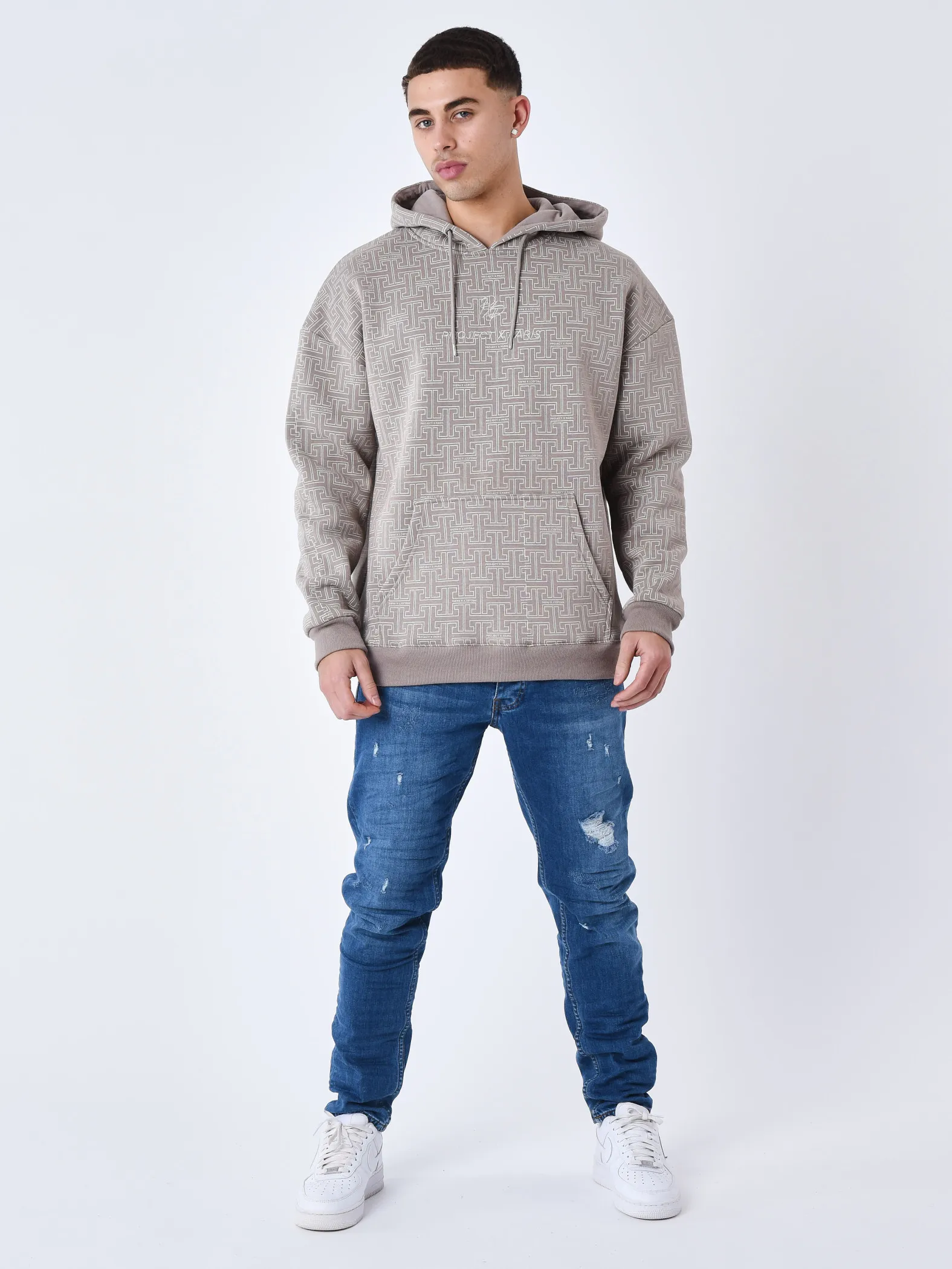Sudadera con capucha All Over Labyrinth