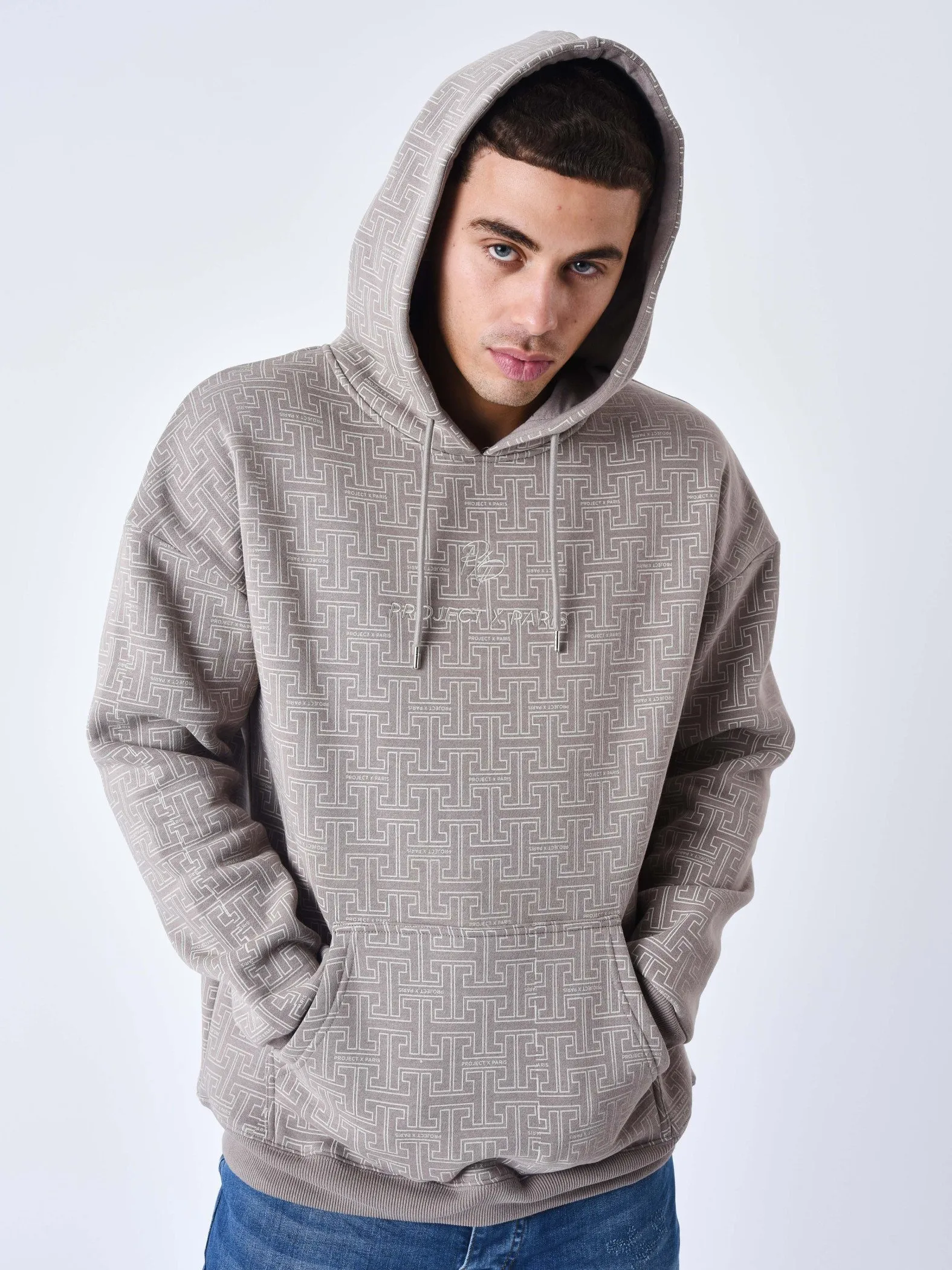 Sudadera con capucha All Over Labyrinth