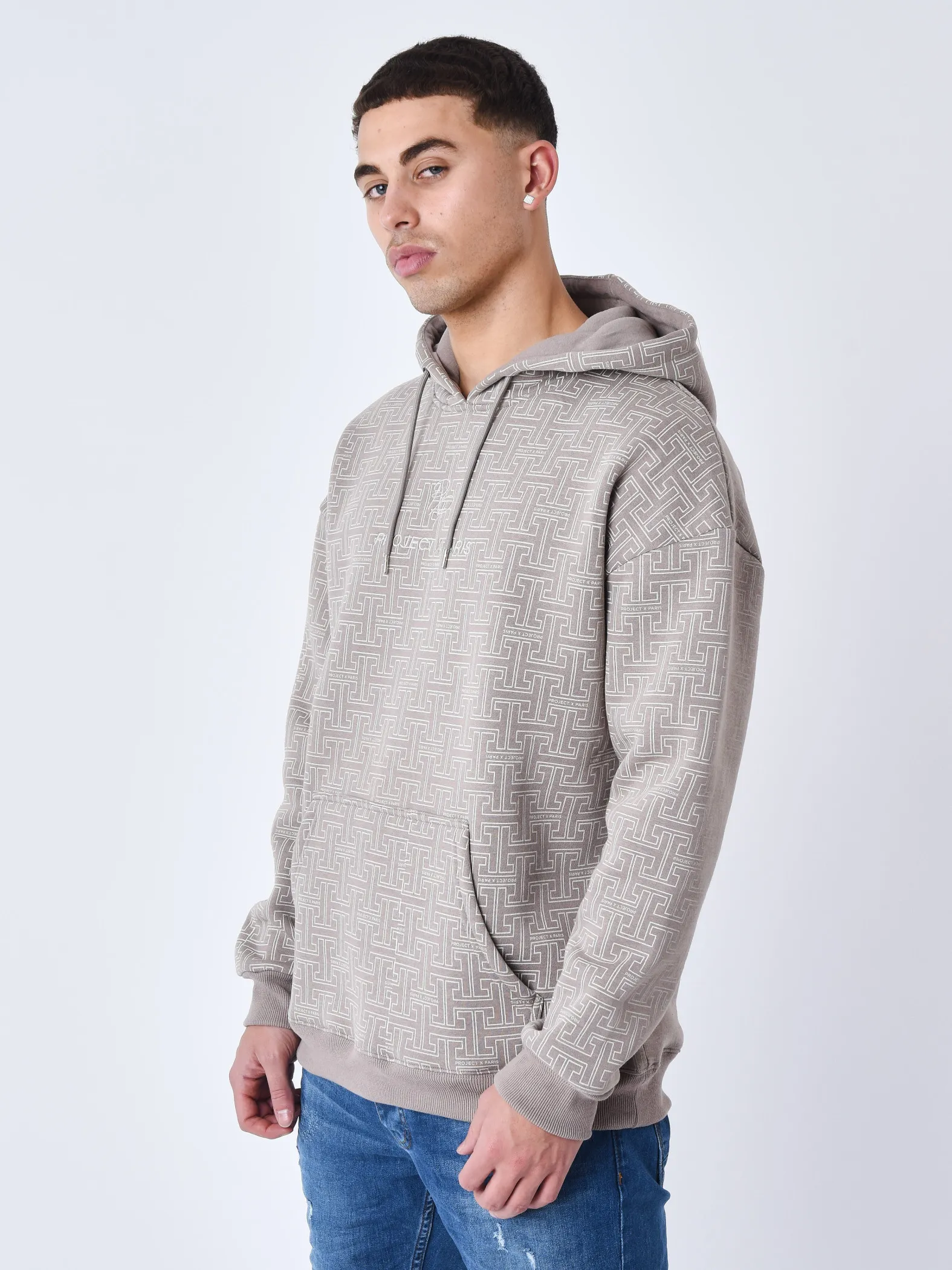 Sudadera con capucha All Over Labyrinth