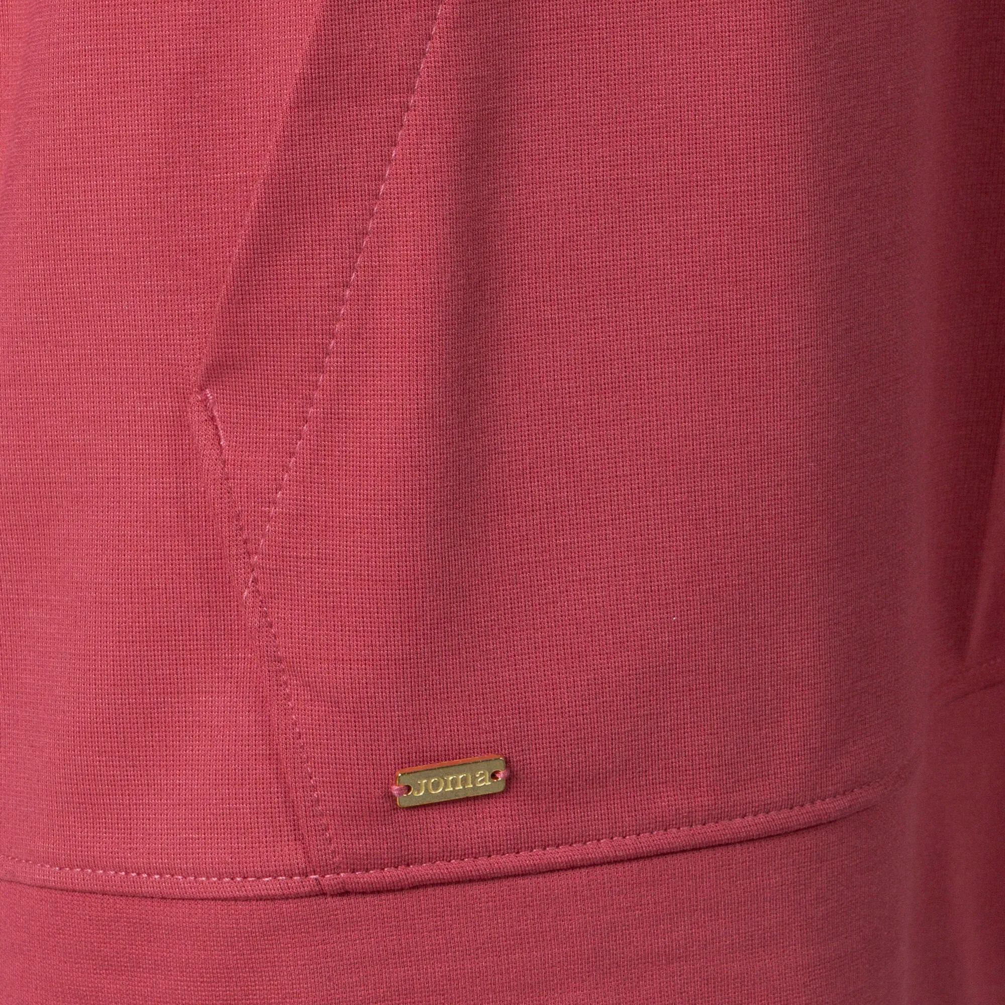 Sudadera con capucha mujer Breath rojo