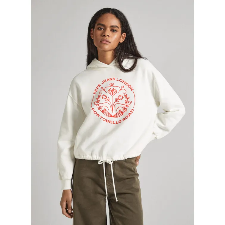 SUDADERA CON CAPUCHA MUJER  PEPE JEANS