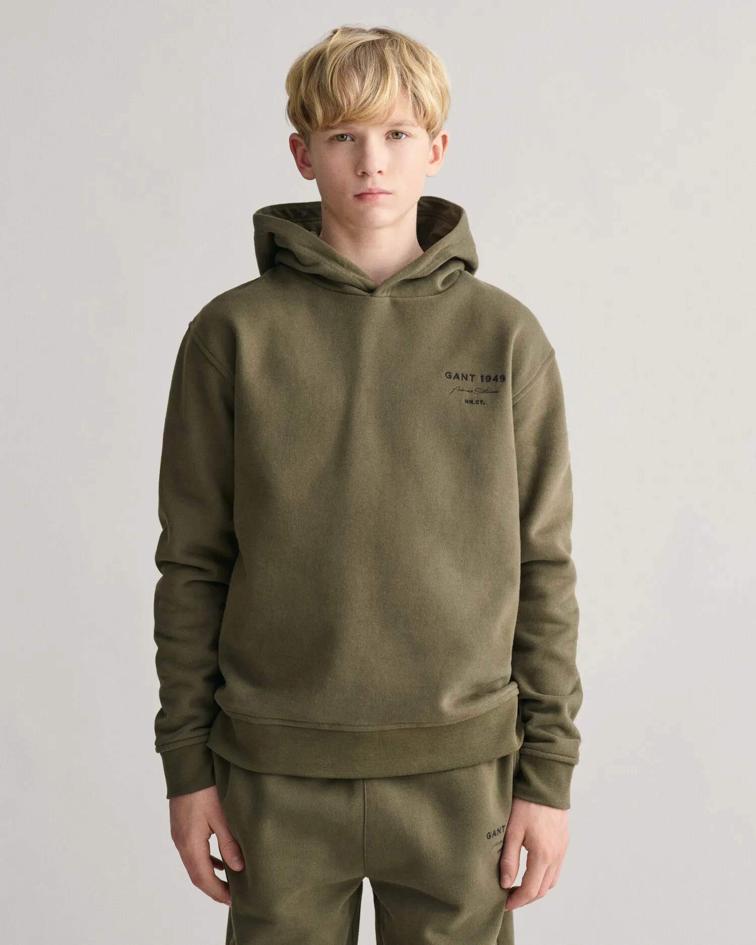 Sudadera con capucha Script Graphic Teens