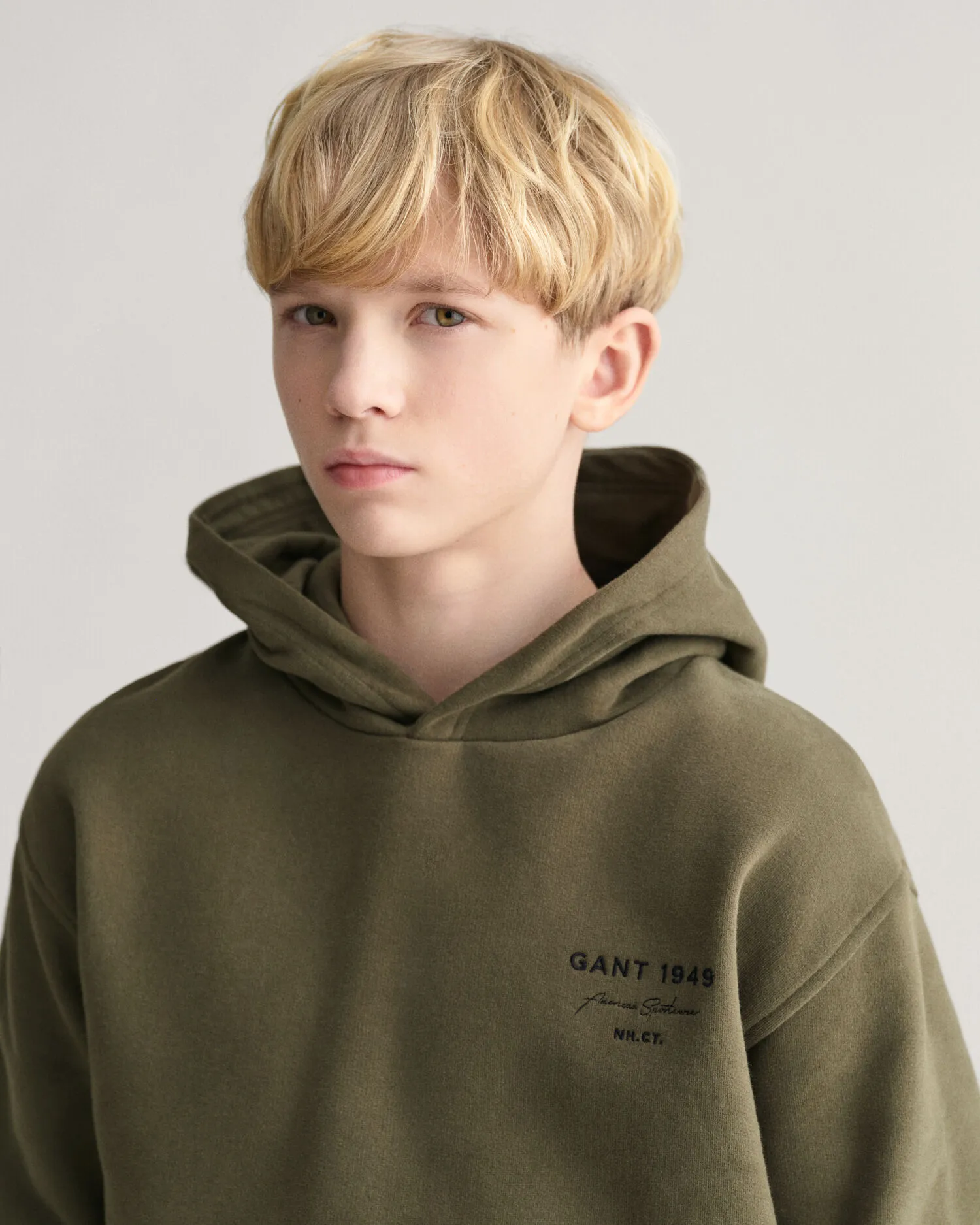 Sudadera con capucha Script Graphic Teens