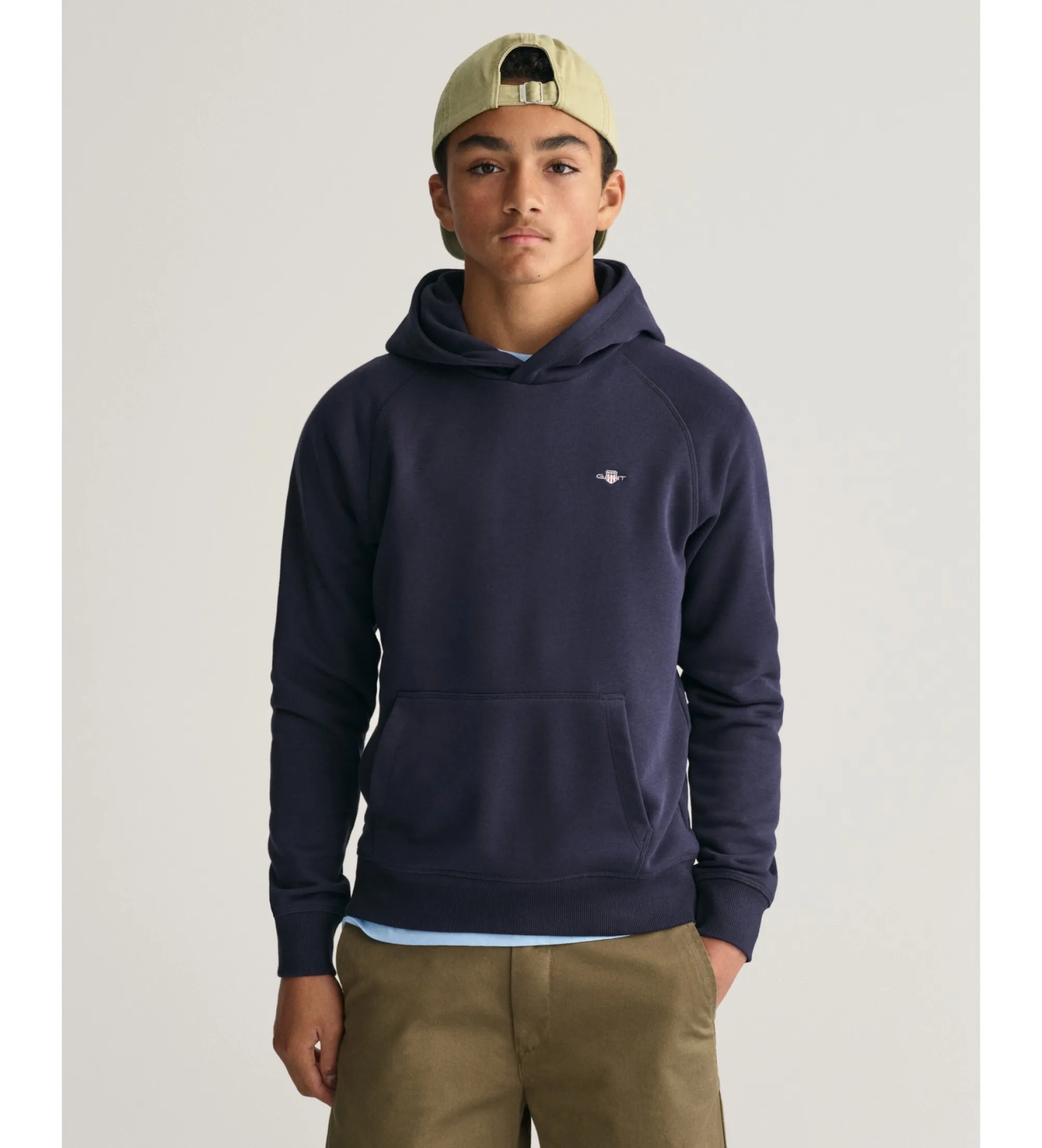 Sudadera con capucha Shield Teens marino