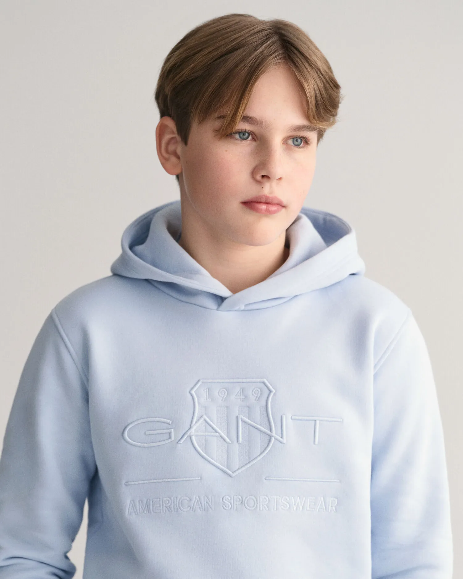 Sudadera con capucha Tonal Shield Teens