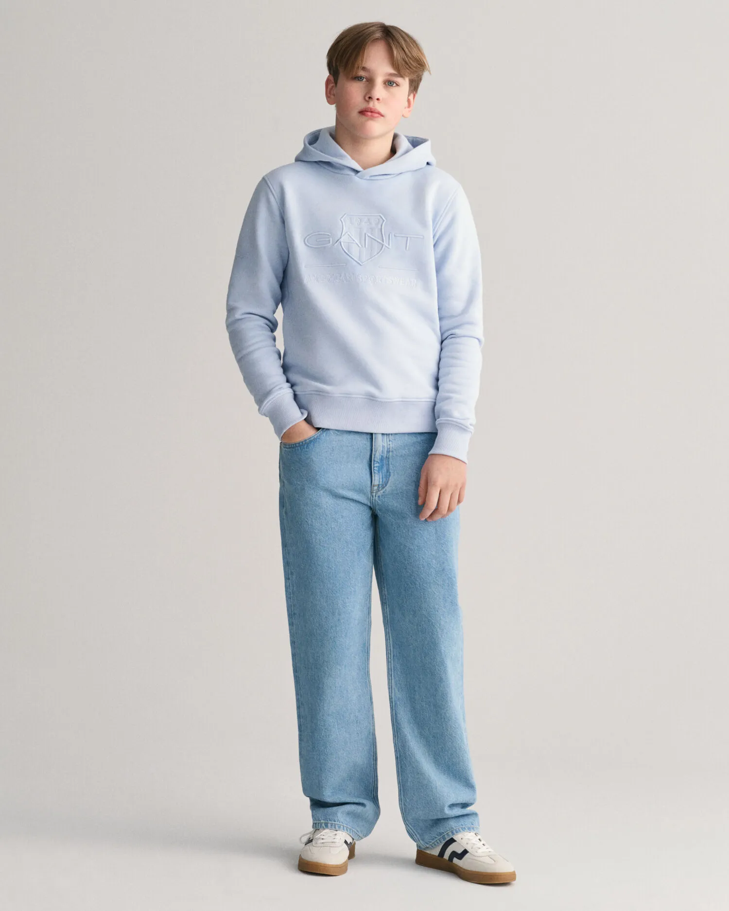 Sudadera con capucha Tonal Shield Teens
