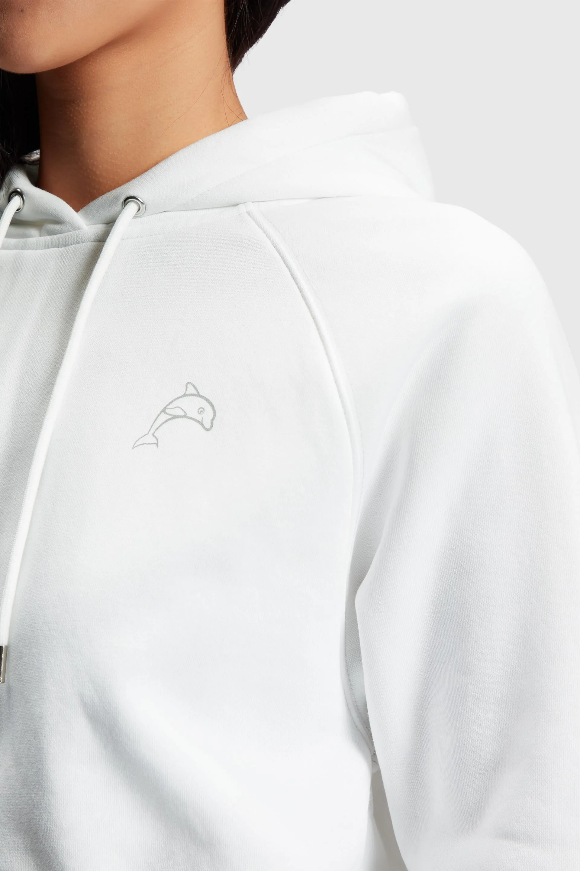 Sudadera corta con capucha Color Dolphin