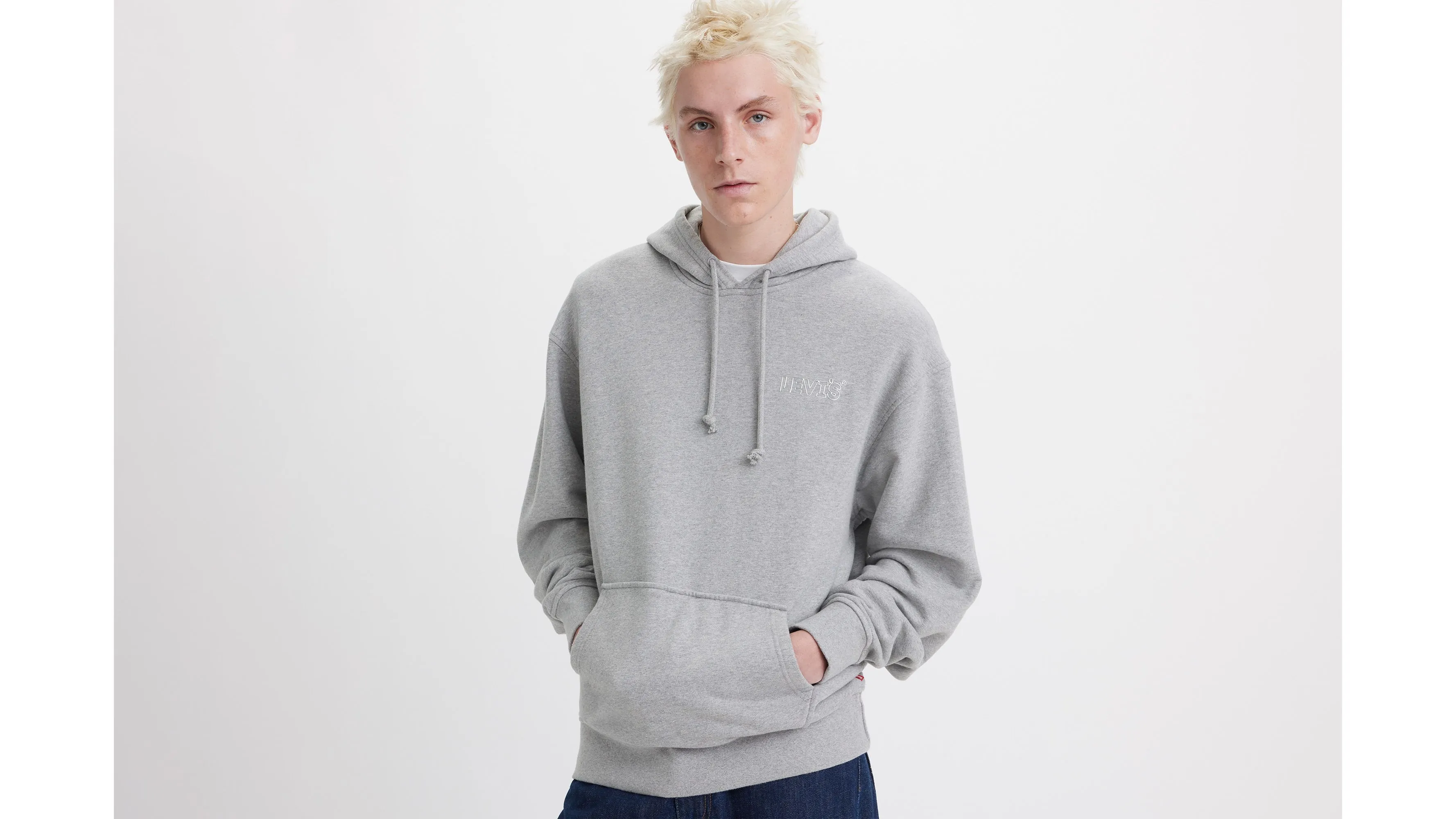 Sudadera Estampada De Corte Holgado Con Capucha