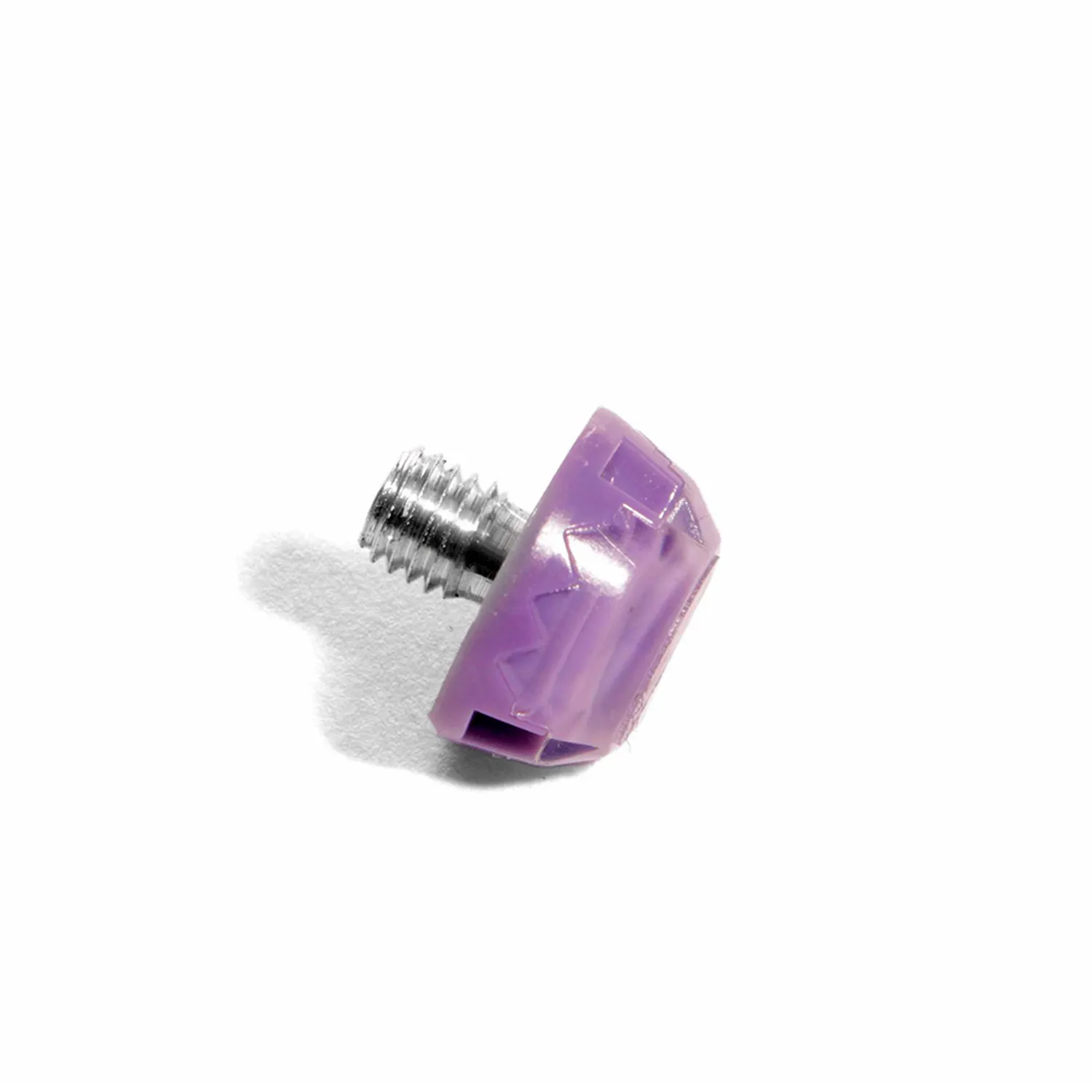 Taco goma TPU 6mm botas fútbol estándar Studiamonds púrpura