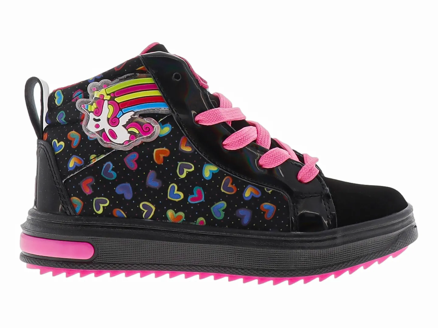 TENIS BABY QUEEN BABY CATS MALEN NEGRO PARA NIñA