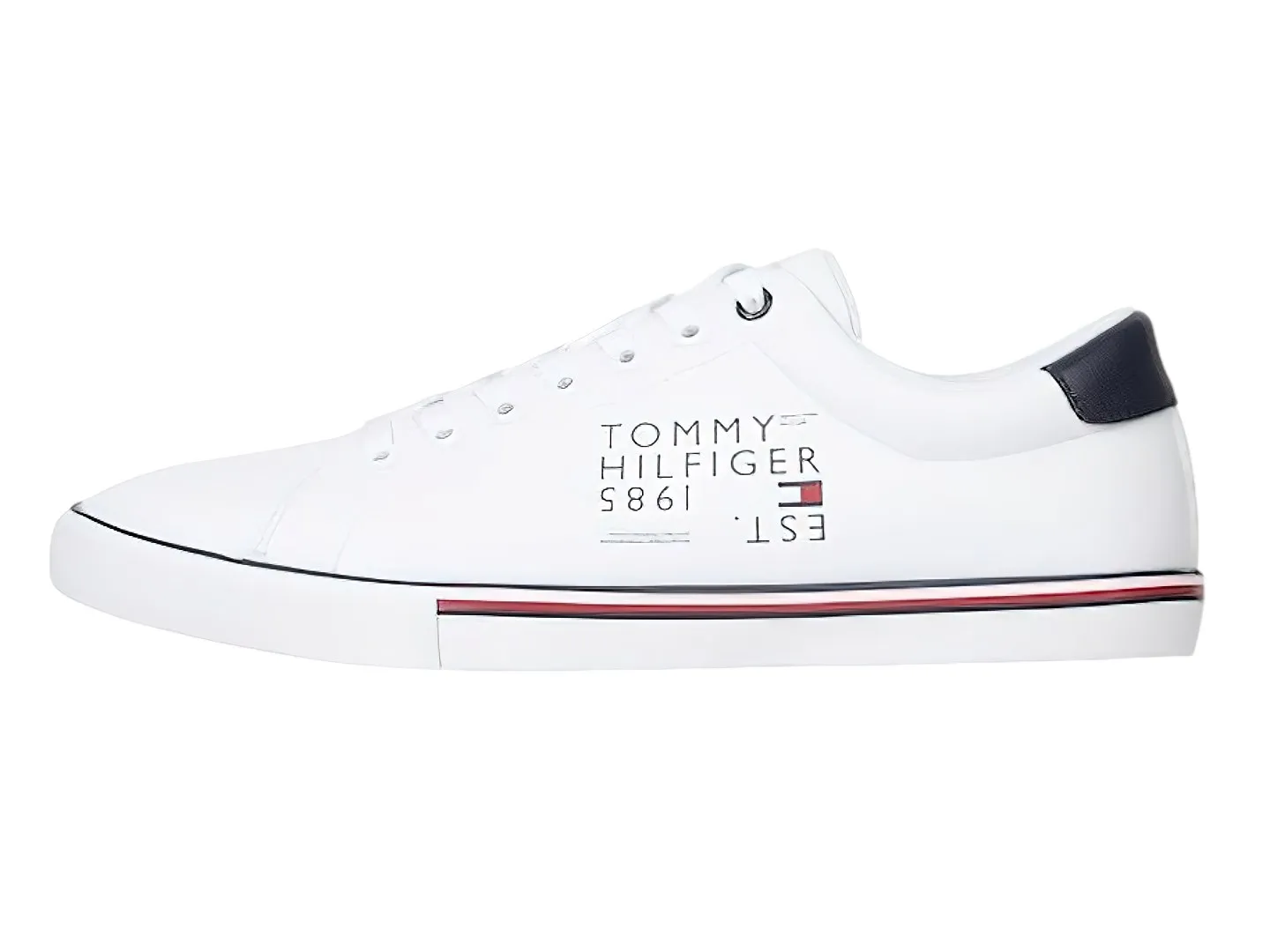 Tenis Tommy Hilfiger Detail Blanco Para Hombre