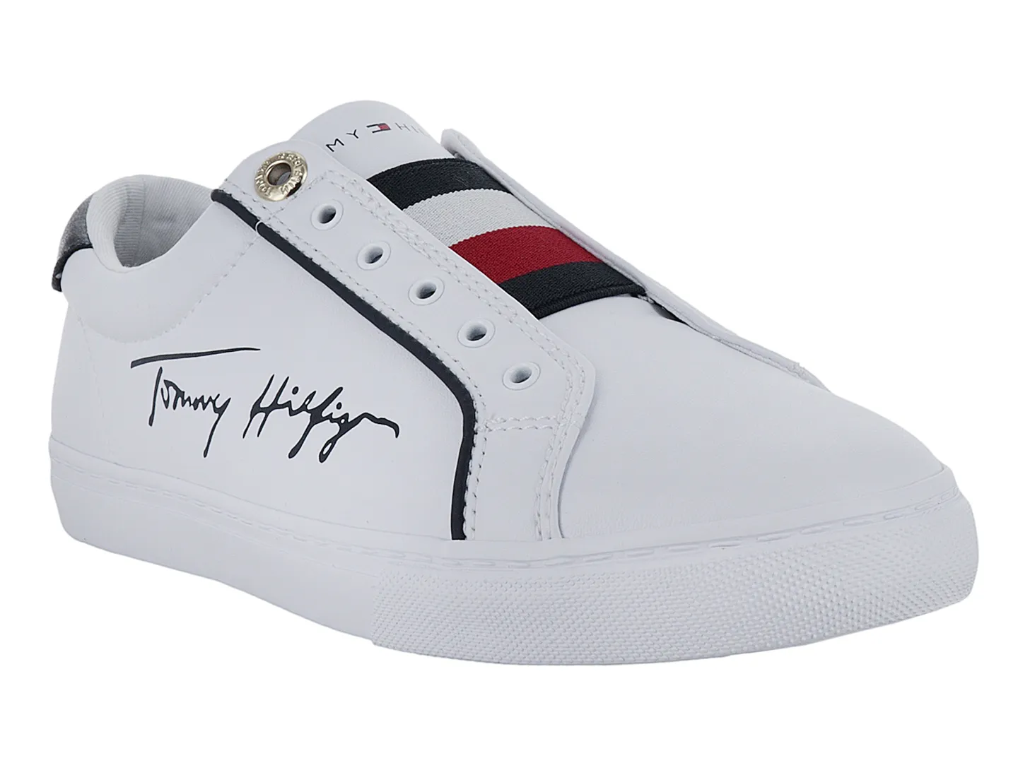 Tenis Tommy Hilfiger Essential Blanco Para Mujer