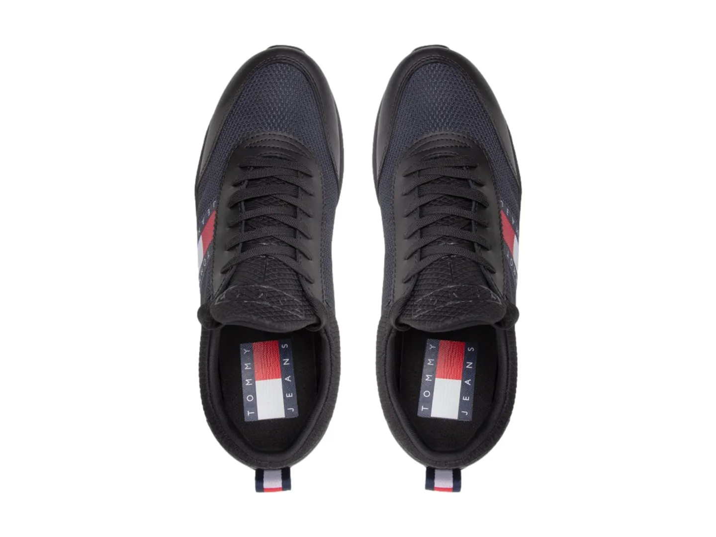 Tenis Tommy Hilfiger Flexi Runner Negro Para Hombre