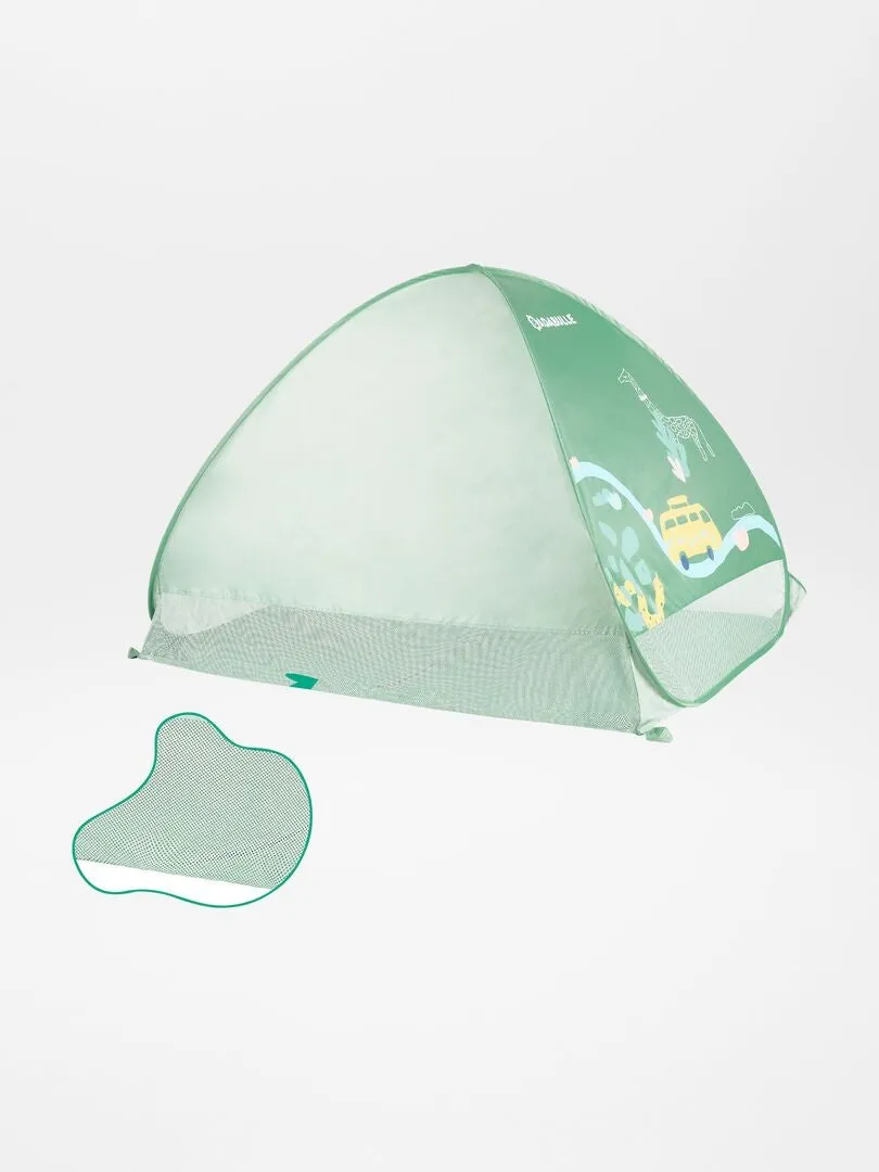 TIENDA PLEGABLE ESTAMPADA  VERDE