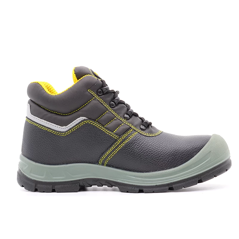 TM005 Tiger master composite toe previene pinchazos ligeros zapatos de seguridad industrial de corte medio