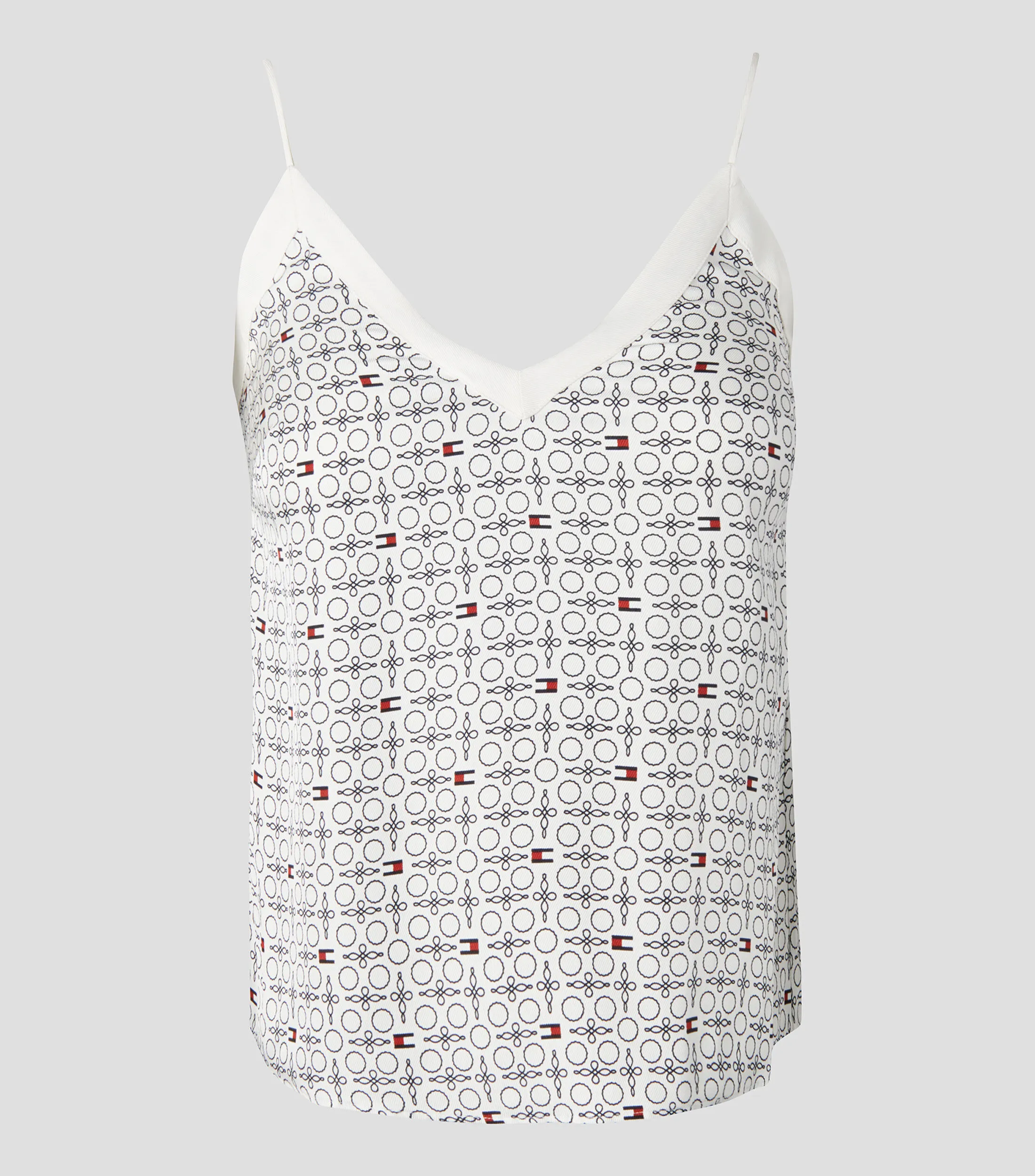 Tommy Hilfiger Blusa estampada sin mangas Mujer