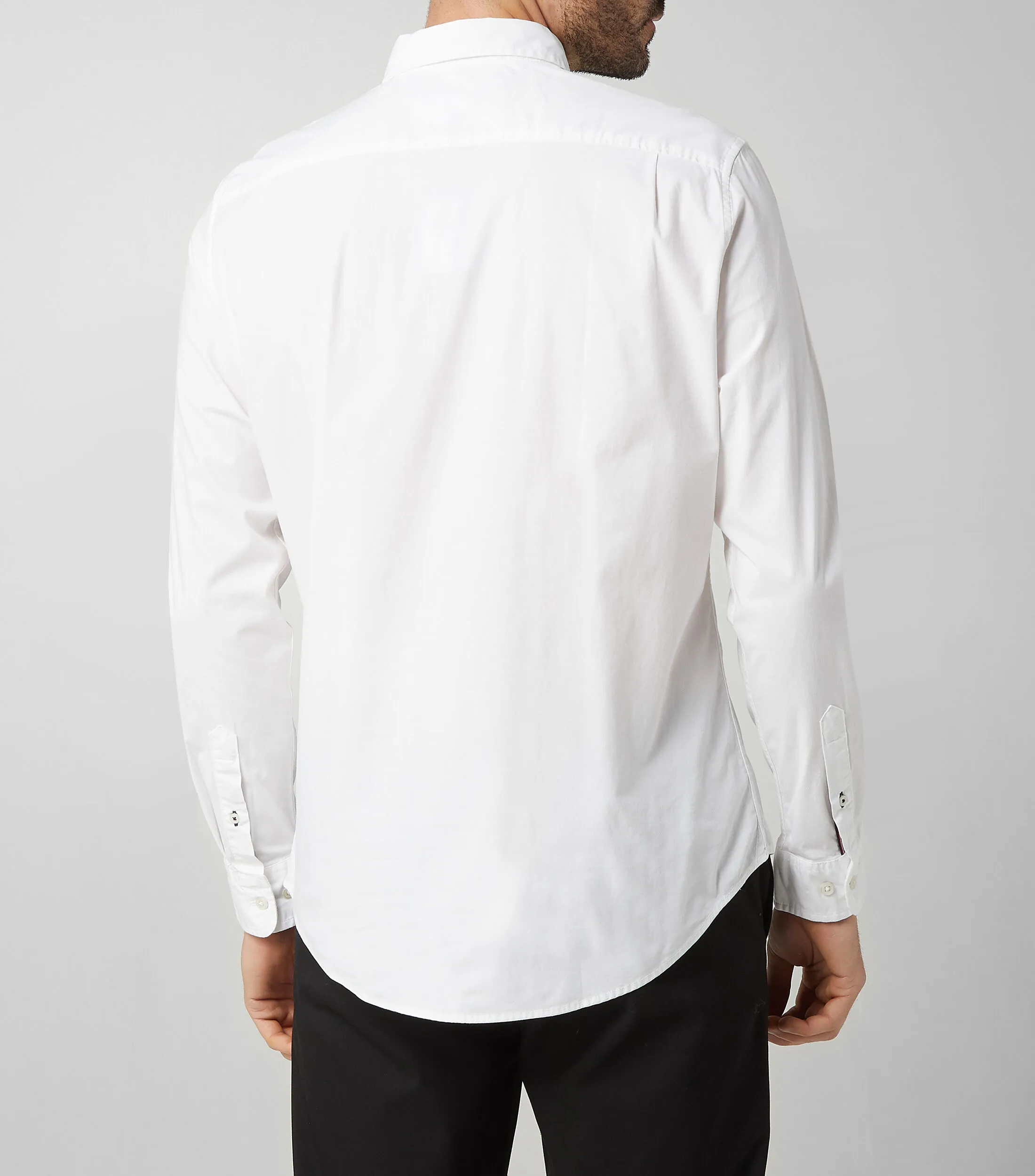 Tommy Hilfiger Camisa manga larga sólida Hombre